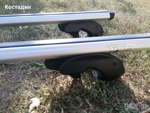 Алуминиев багажник - релси Menabo за комби, снимка 3 - Аксесоари и консумативи - 55989318