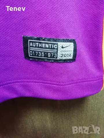 Galatasaray Nike 2014/2015 оригинална лилава тениска трети екип Галатасарай размер L , снимка 7 - Тениски - 48621953