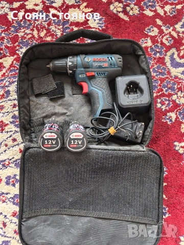 Акумулаторен винтоверт Bosch Professional 12V, снимка 6 - Винтоверти - 53452834