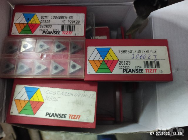 Твърдосплавни пластини, снимка 5 - Стругове - 42653114