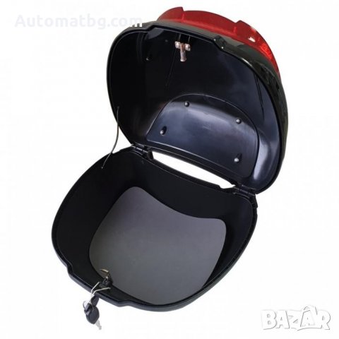 Куфар за мотор Automat, За 1 каска, 2086, Черен, снимка 3 - Аксесоари и консумативи - 35824180