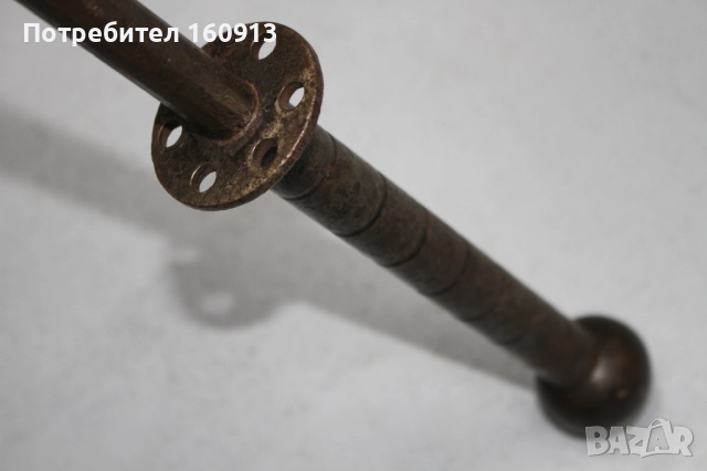 Оригинален Старинен Западноевропейски Боен Буздуган., снимка 14 - Антикварни и старинни предмети - 51443258