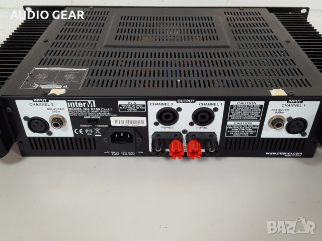 INTER-M R150 PLUS POWER AMPLIFIRE, снимка 4 - Други - 42469922