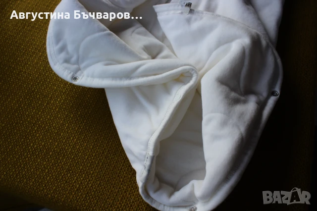 Меко и топло одеялце с бродирано магаренце 104/81см, снимка 6 - Спално бельо и завивки - 51341129