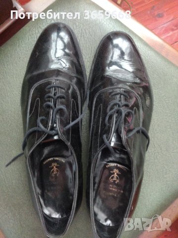 Мъжки официални обувки,размер 44, естетвен лак, снимка 2 - Официални обувки - 41836749