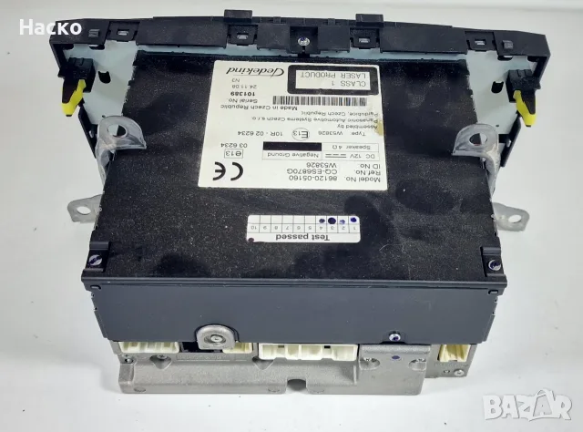 Радио СД Radio CD Toyota Avensis T27 Тойота Авенсис Т27 2009г-2018г 86120-05160, снимка 3 - Части - 56087138