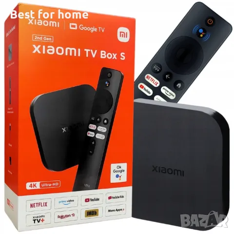 Xiaomi Mi TV Box S 4K (2- ра генерация), снимка 9 - Приемници и антени - 48544283