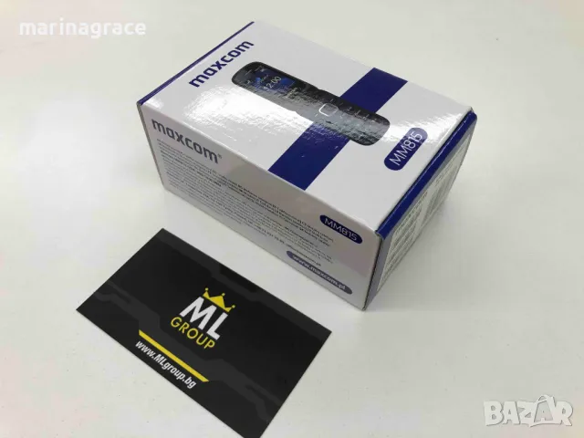 Maxcom MM815 Dual-SIM Black, нов, снимка 6 - Други - 48500166