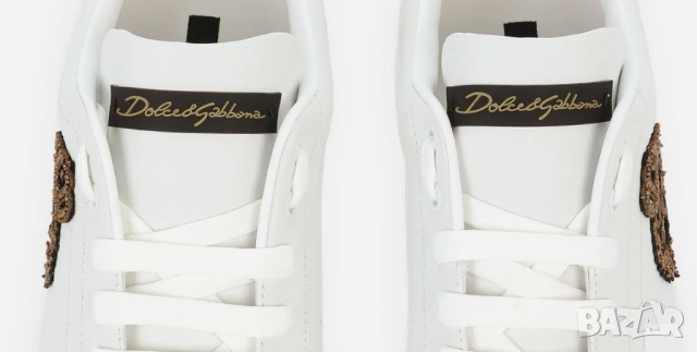 Dolce & Gabbana Portofino кожени маратонки / сникърси обувки  номер 41 .5-42, снимка 3 - Маратонки - 51926470