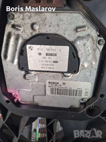 BMW E90 вентилатор, снимка 4 - Части - 53841765