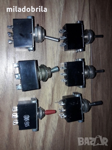 Прекъсвачи различни, снимка 5 - Друга електроника - 34529084