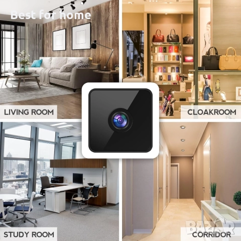 Мини камера, 4K HD, снимка 5 - HD камери - 52593841