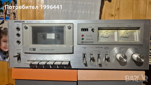 Касетен дек HITACHI D-220