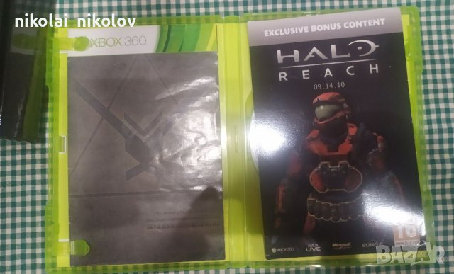 Halo reach limited edition (лимитирано издание), снимка 3 - Игри за Xbox - 39040390