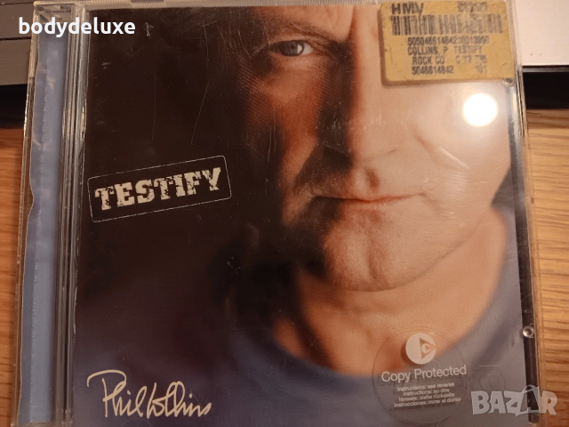 Phil Collins албуми на аудио дискове