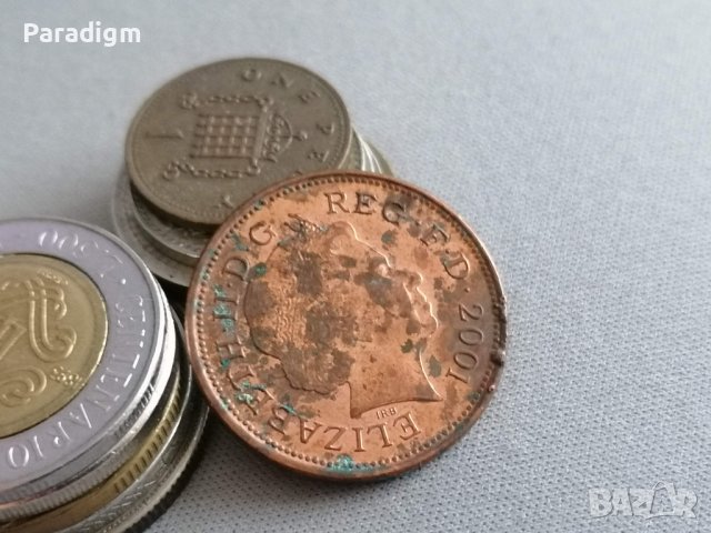 Монета - Великобритания - 2 пенса | 2001г., снимка 2 - Нумизматика и бонистика - 38898579