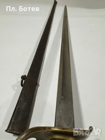 Стара бойна сабя, снимка 2 - Антикварни и старинни предмети - 48951745