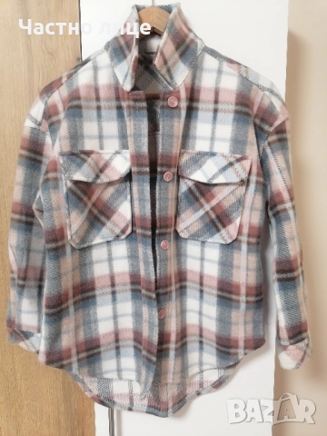 Л р/р Нова дамска риза без етикет, ГО 50 см, дължина 68 см. .