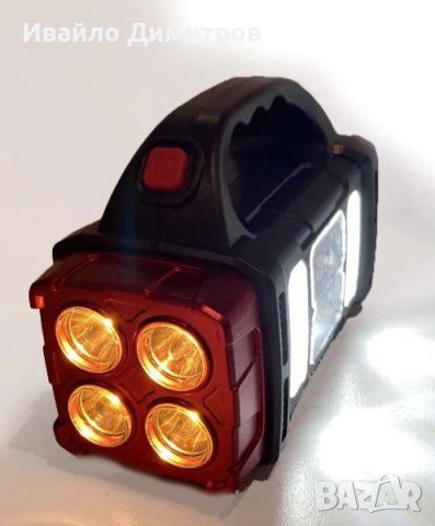 led многофункционален фенер-прожектор, снимка 2 - Къмпинг осветление - 41372981