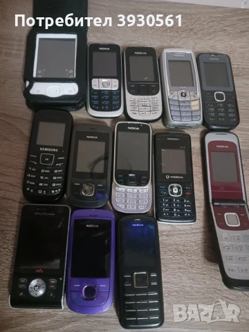 Лот ретро колекционерски телефони