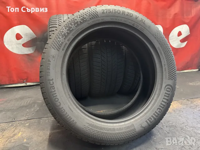 275 50 20, Зимни гуми, Continental WinterContactTS870P, 4 броя, снимка 5 - Гуми и джанти - 55805792