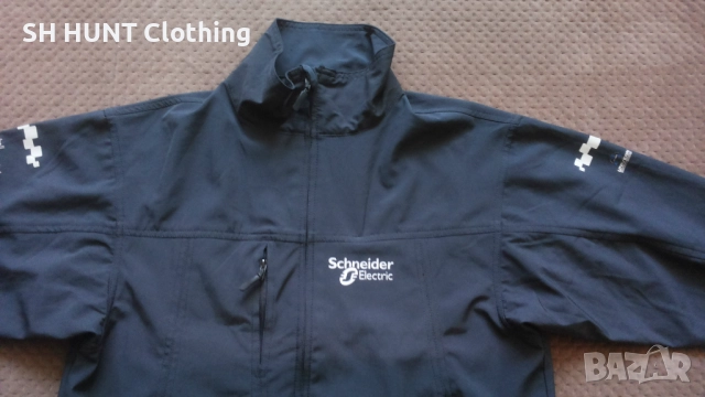 UNIVERN Softshell Max Comfort Stretch Jacket размер L работно тънко еластично яке W4-249, снимка 2 - Якета - 51949674