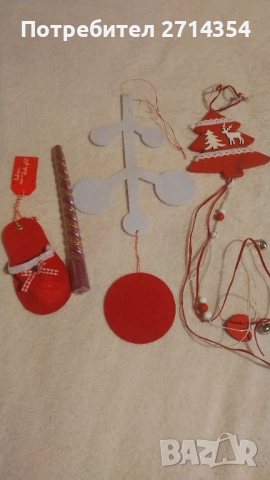 Новогодишни декорации и чиния , снимка 4 - Чинии - 48223030