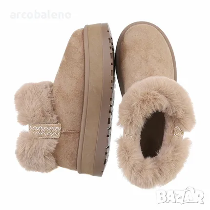 Зимни дамски боти, 4цвята , снимка 3 - Дамски боти - 47643706