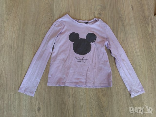 Лилава тениска Мики Маус 10-11 г