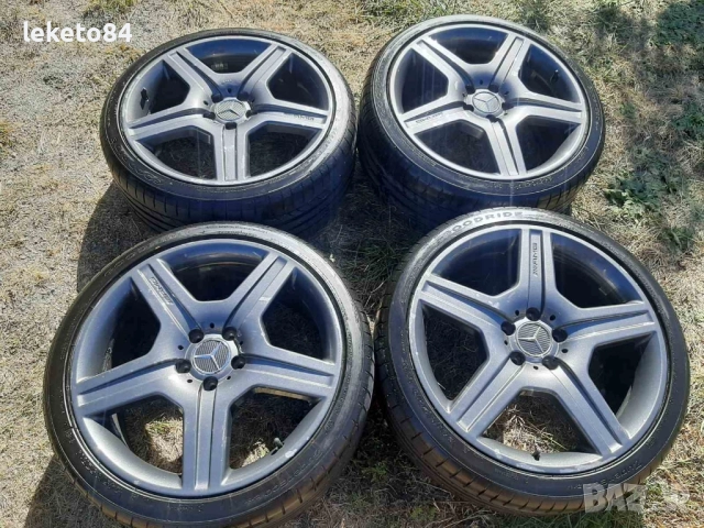 Оригинални джанти Mercedes AMG Borbet 19' + НОВИ ГУМИ 245/35 Мерцедес