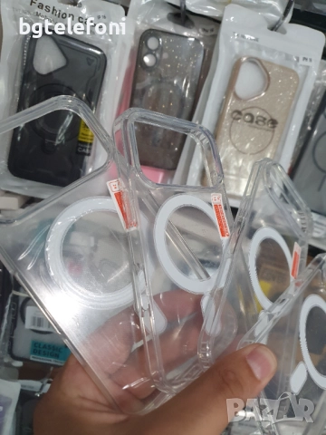 iPhone 17, Air ,17 Pro ,17 Pro Max Acrylic Magsafe Case, снимка 5 - Калъфи, кейсове - 51726275