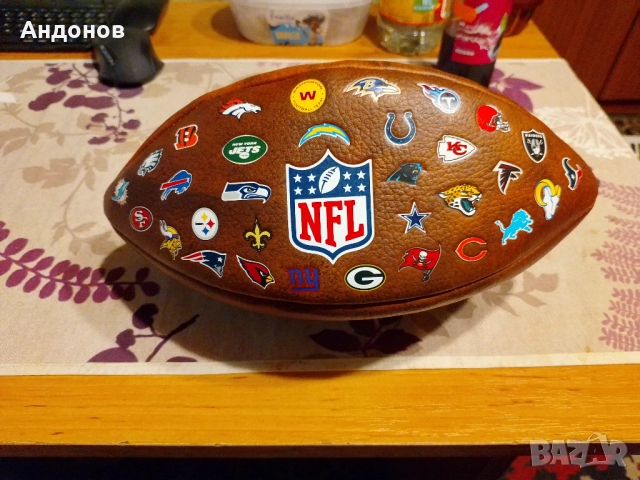 Топка футбол ръгби оригинал, снимка 5 - Футбол - 52872131