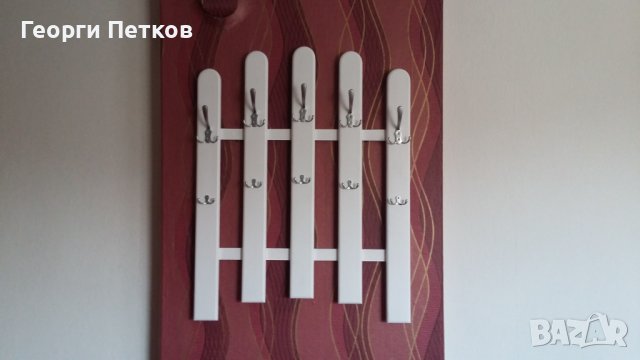 Закачалка петорна,масив, снимка 1 - Закачалки - 38950833