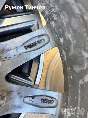 Оригинални джанти от Мерцедес 18ки, снимка 6 - Гуми и джанти - 51792828