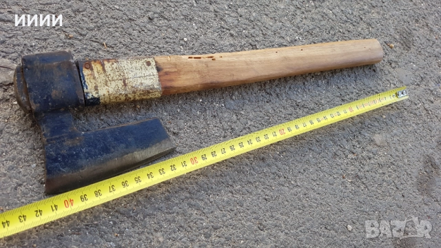 Брадва с печат, снимка 3 - Антикварни и старинни предмети - 51863171