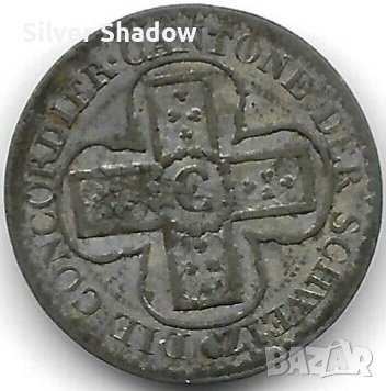 Монета Швейцария 1 Батцен 1826 г. Кантон Берн / 2, снимка 2 - Нумизматика и бонистика - 40146481