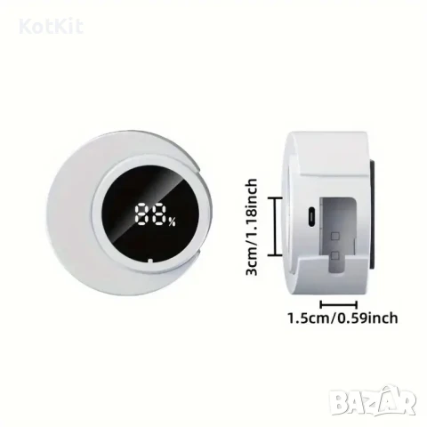 🪥✨ Смарт Стенен Стерилизатор и Поставка за Електрически Четки, снимка 1