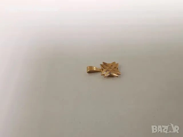 Златна руска висулка , снимка 3 - Колиета, медальони, синджири - 48478278