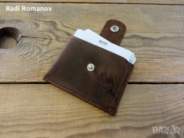 Кожен калъф за карти и лични документи , снимка 4 - Портфейли, портмонета - 47327141