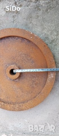 Метално колело с канал за въже(макара) 300-30-24мм, снимка 5 - Други инструменти - 50879099