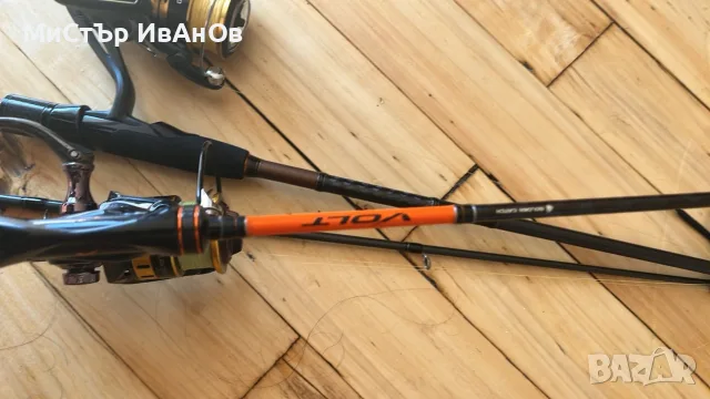 Комплект спиниг въдици с макари, снимка 4 - Въдици - 55963276