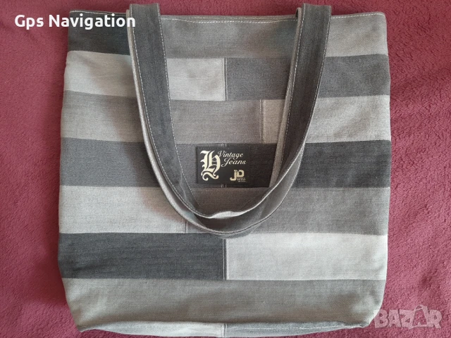 дънкови чанти-Ръчно изработени , снимка 3 - Чанти - 45608646