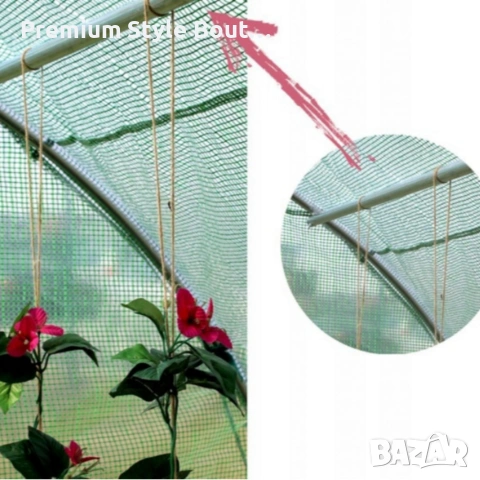 Градинска оранжерия - Професионална защита и идеални условия за вашите култури - 3,5 x 2 x 2 м, снимка 7 - Други стоки за дома - 53592794