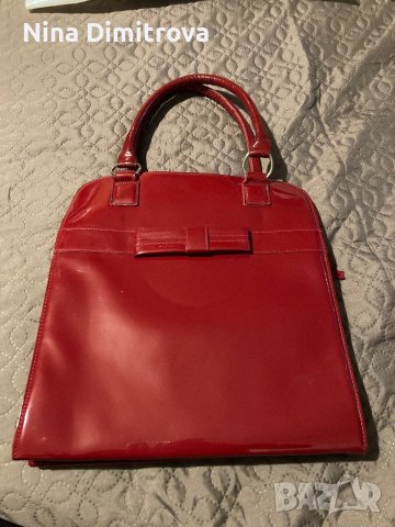 Червена лачена чанта в Чанти в гр. Пазарджик - ID41681044 — Bazar.bg