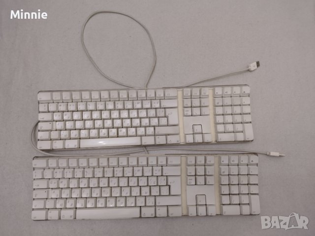2 клавиатури Apple A1048, снимка 1 - Клавиатури и мишки - 42135631