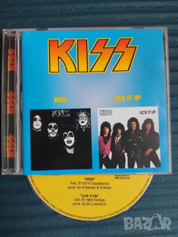 Kiss - Kiss / Lick it Up - матричен диск музика