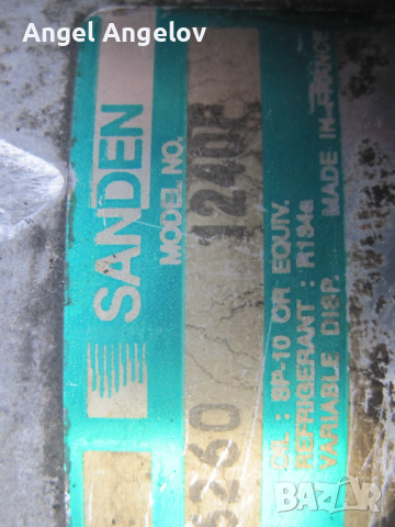 Компресор климатик Sanden SD7V16 1240F  2.0 2.2 HDI Citroen Peugeot Citroen, Fiat, Lancia, Peugeot, снимка 4 - Части - 44747921