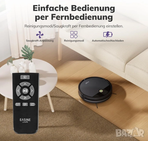 НОВА Прахосмукачка робот , снимка 5 - Прахосмукачки - 53823807