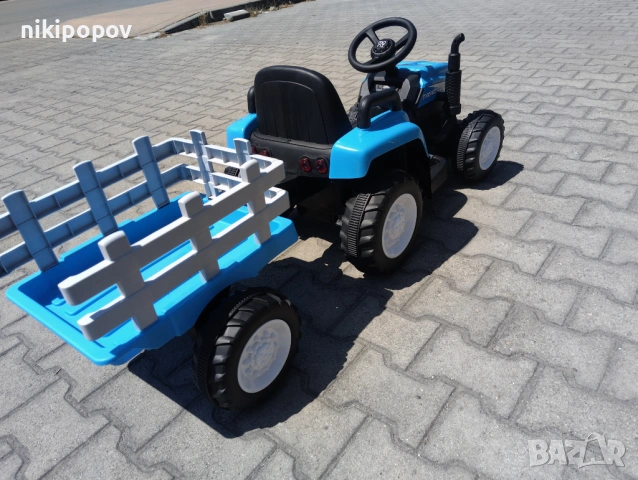 NEBRASKA акумулаторен трактор с ремарке DALLAS син, снимка 7 - Други - 53849226
