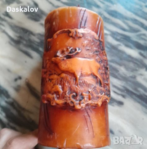 Продавам декоративна ловна свещ, снимка 3 - Декорация за дома - 41345855